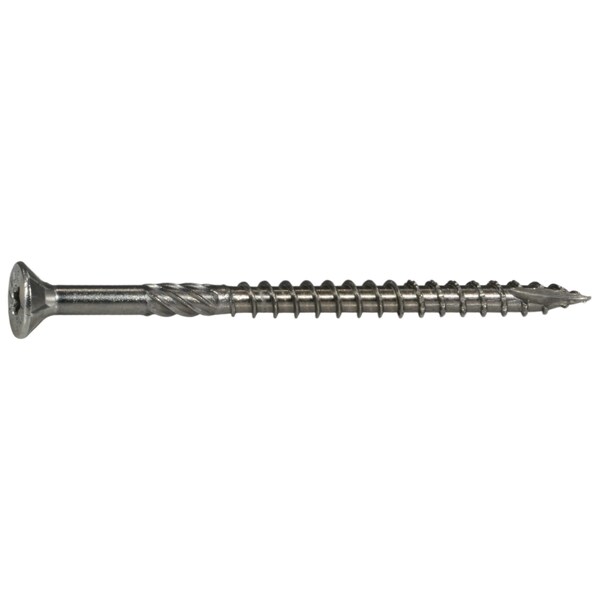 Saberdrive Deck Screw, #10 x 3 in, 18-8 Stainless Steel, Flat Head, Torx Drive, 60 PK 50220 - main
